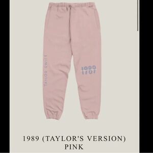 Taylor Swift Jogger Sweatpants 1989 Taylor’s Version Eras Tour